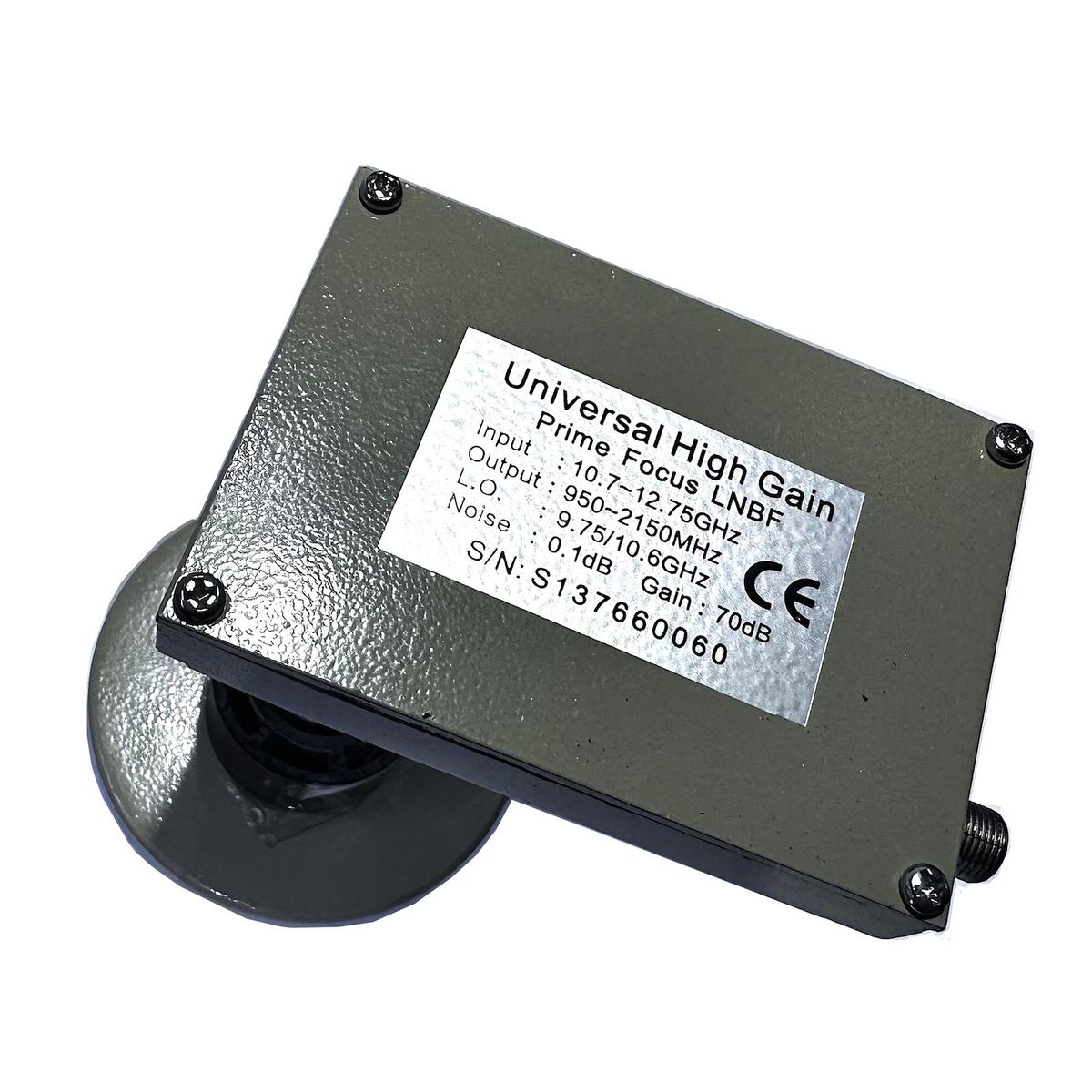 RST - ANTENA PARABOLICA GRANDE 180CM PARA BANDA KU CON LNB FOCO PRIMARIO