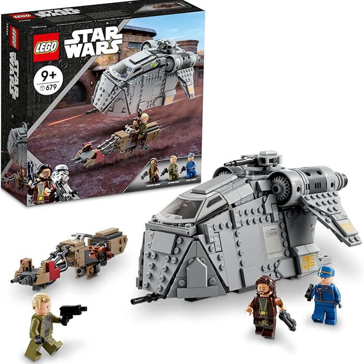 LEGO - LEGO Star Wars 75338  Emboscada en Ferrix (679 piezas)