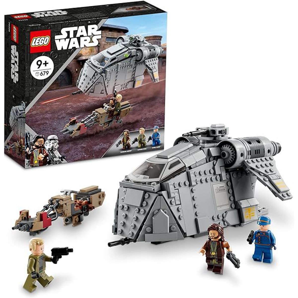 LEGO - LEGO Star Wars 75338  Emboscada en Ferrix (679 piezas)