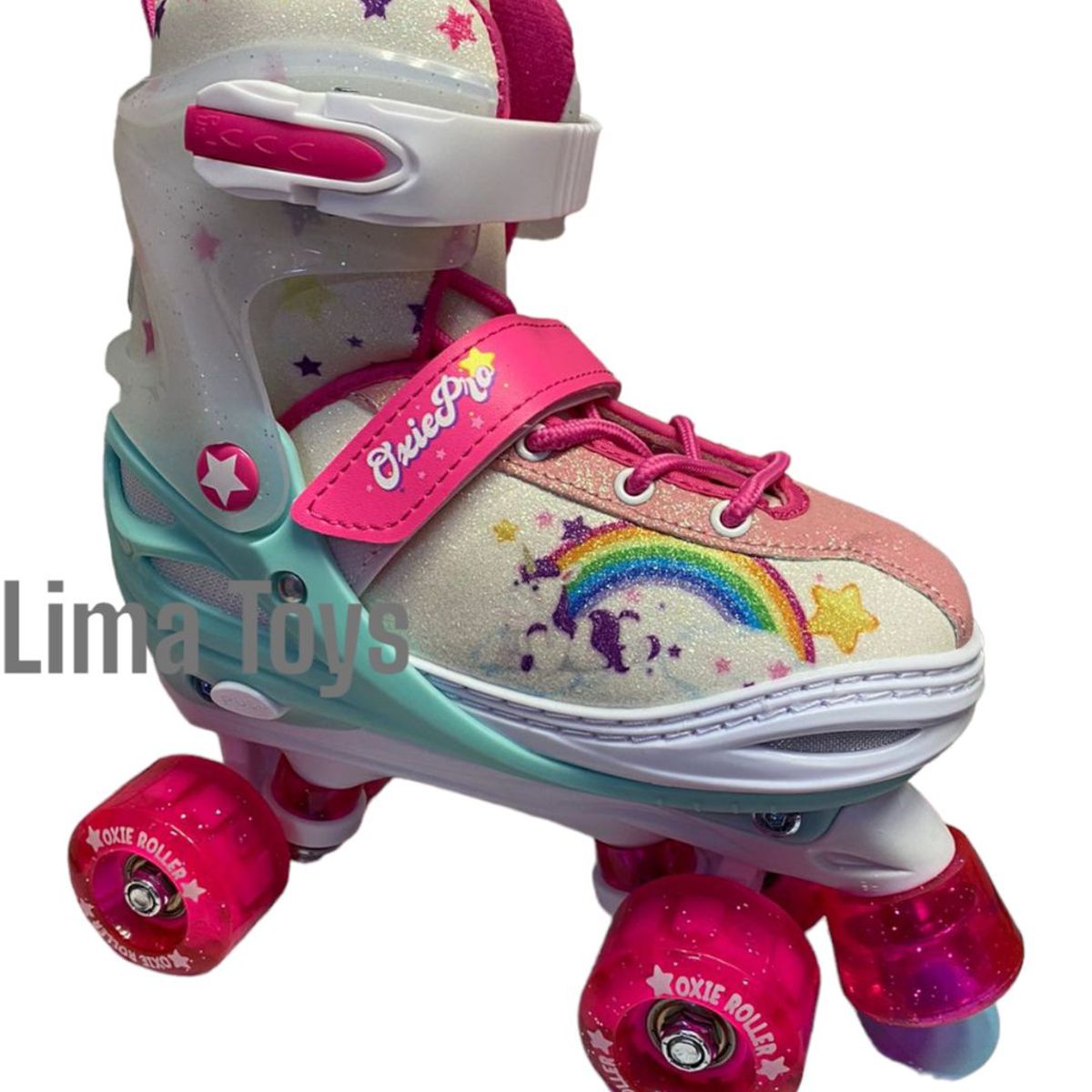 OXIEPRO - PATIN 4 RUEDAS OXIE BLANCO TALLA M 35-38