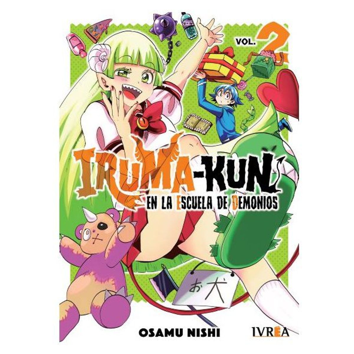 IVREA - Manga Iruma Kun En La Escuela de Demonios Tomo 02