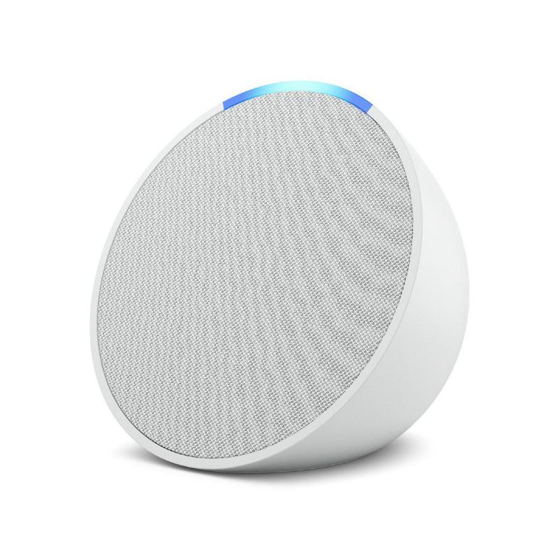 AMAZON - AMAZON ECHO POP SMART ALEXA BLANCO