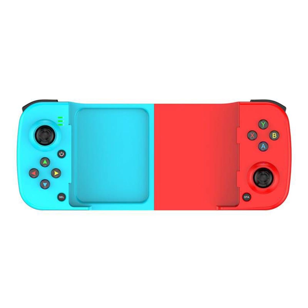 GENERICO - Gamepad BSP D3 Mando Celular Android iOs Multiplataforma Azul Rojo