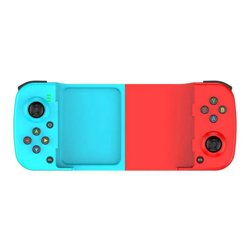 GENERICO - Gamepad BSP D3 Mando Celular Android iOs Multiplataforma Azul Rojo