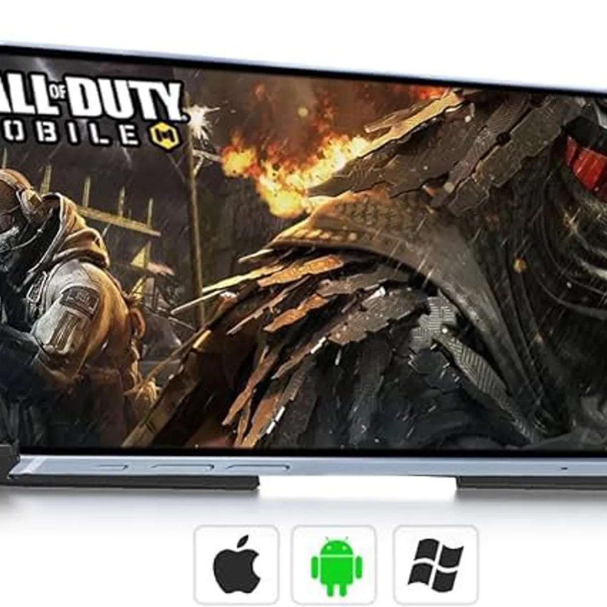 GENERICO - Gamepad BSP D3 Mando Celular Android iOs Multiplataforma Negro