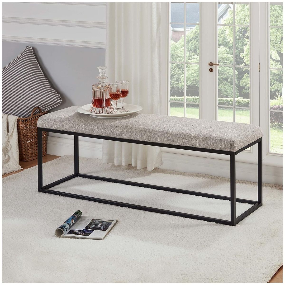 VENTITAS HOME - Banqueta Picatzo Ventitas Home Gris