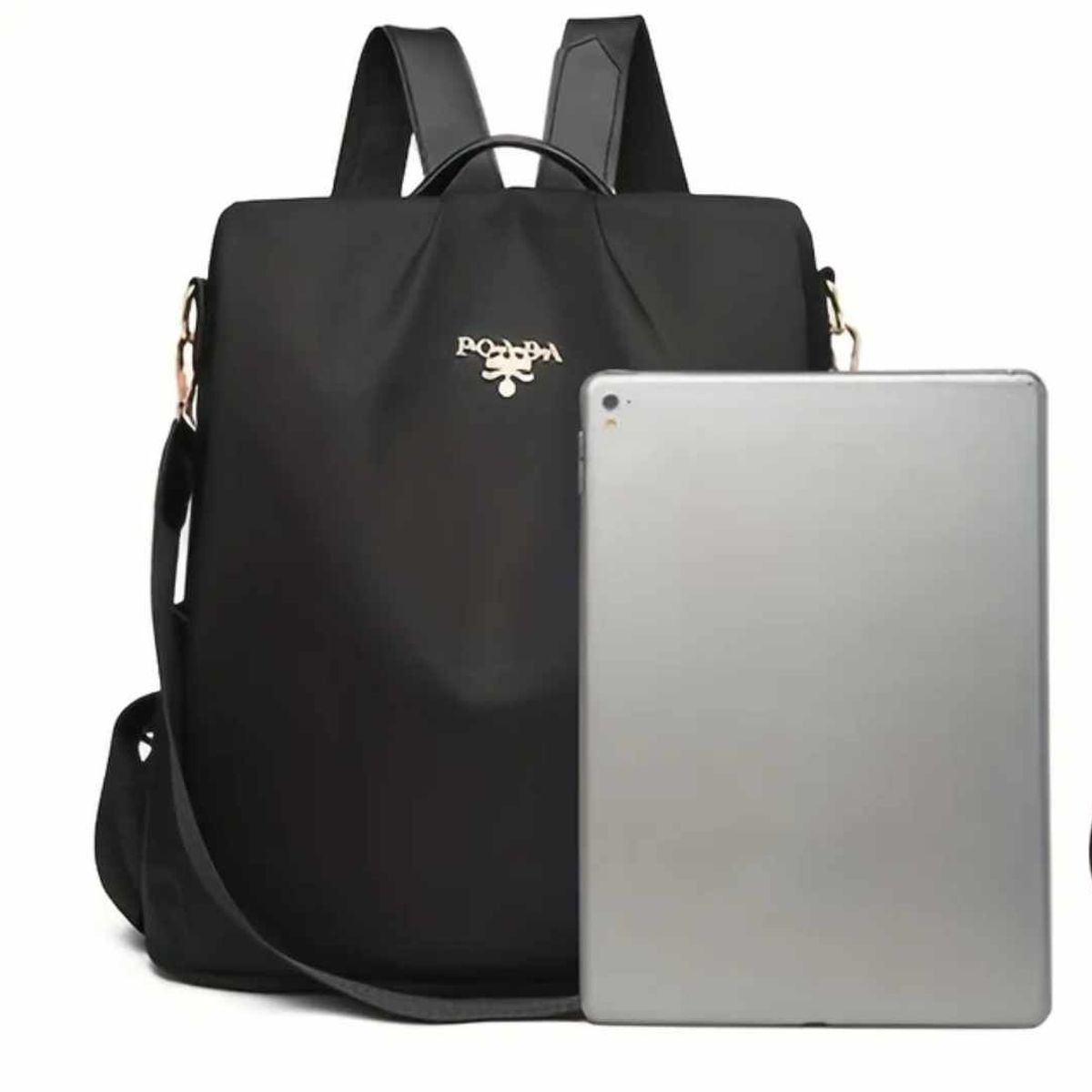 GENERICO - Mochila Mujer Dama Oxford Antirobo Bolso tipo Coreana con Llavero