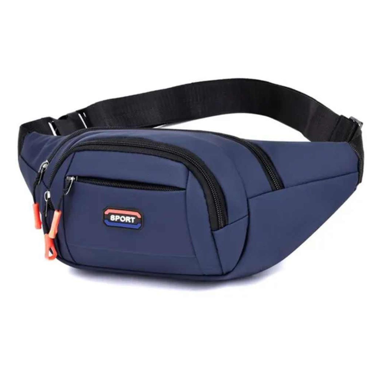 GENERICO - Canguro de Hombre Riñonera Deportiva Sport Alta Calidad Deportes Azul