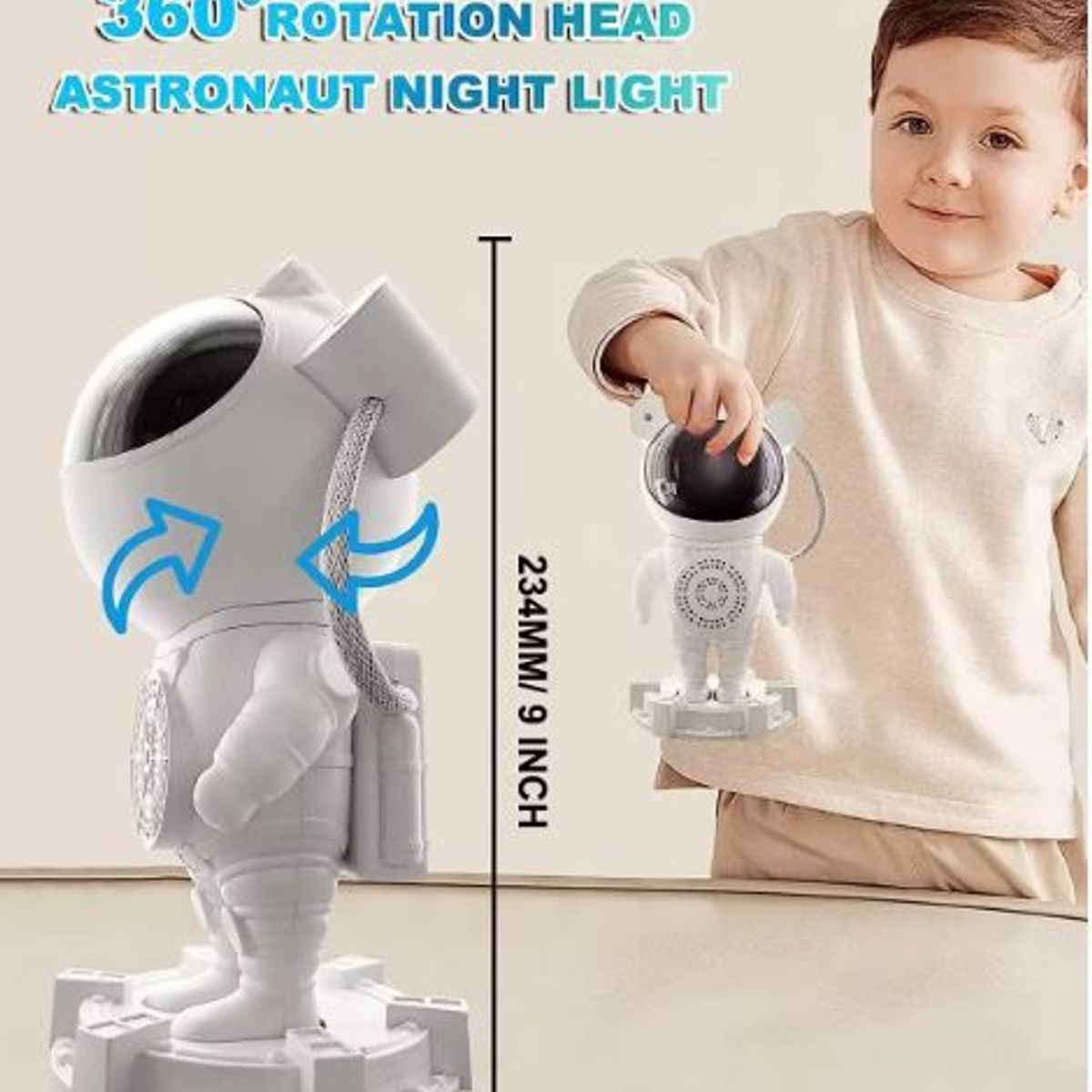 GENERICO - ASTRONAUTA PROYECTOR  CON PARLANTE