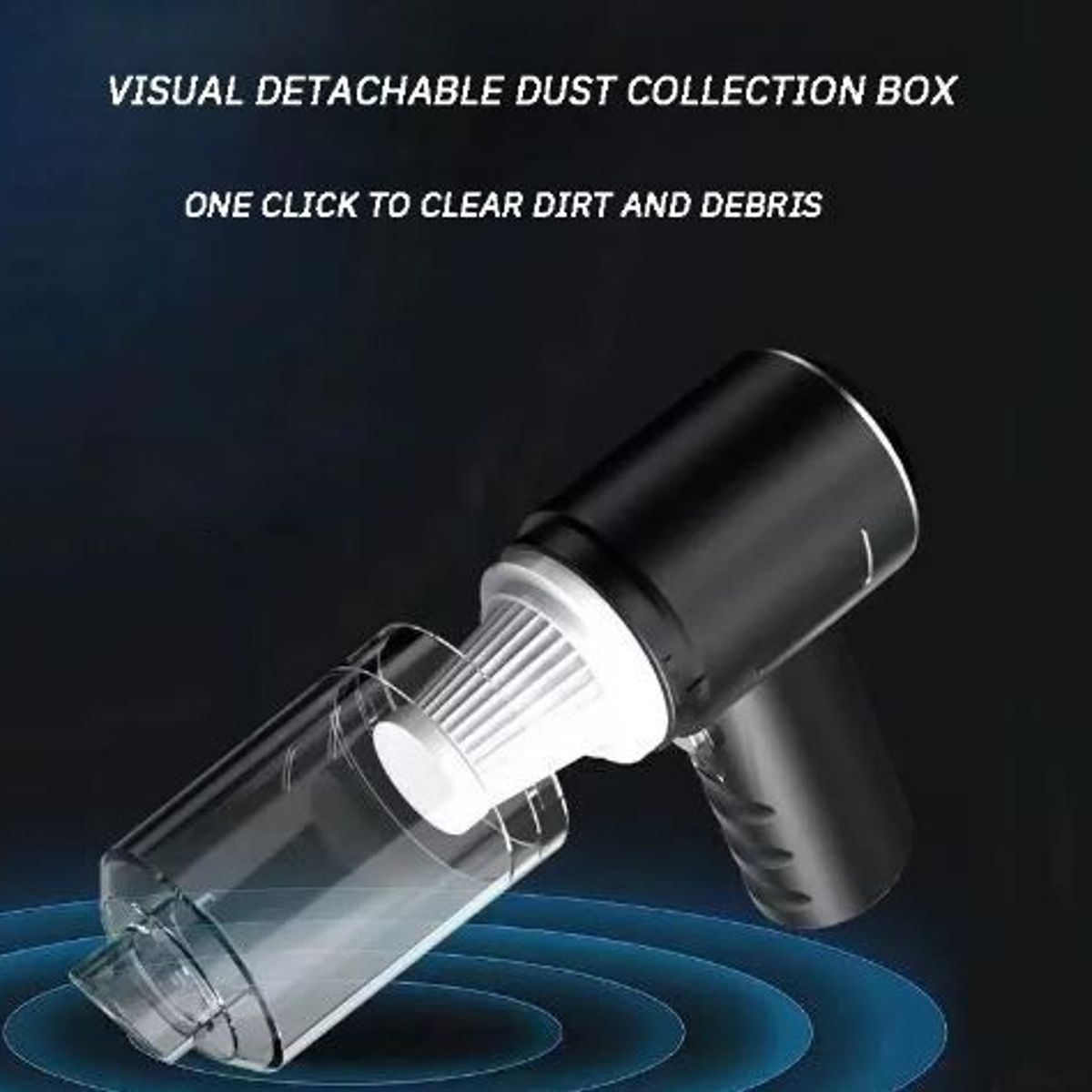 GENERICO - MINI ASPIRADORA PORTATIL  3 EN 1