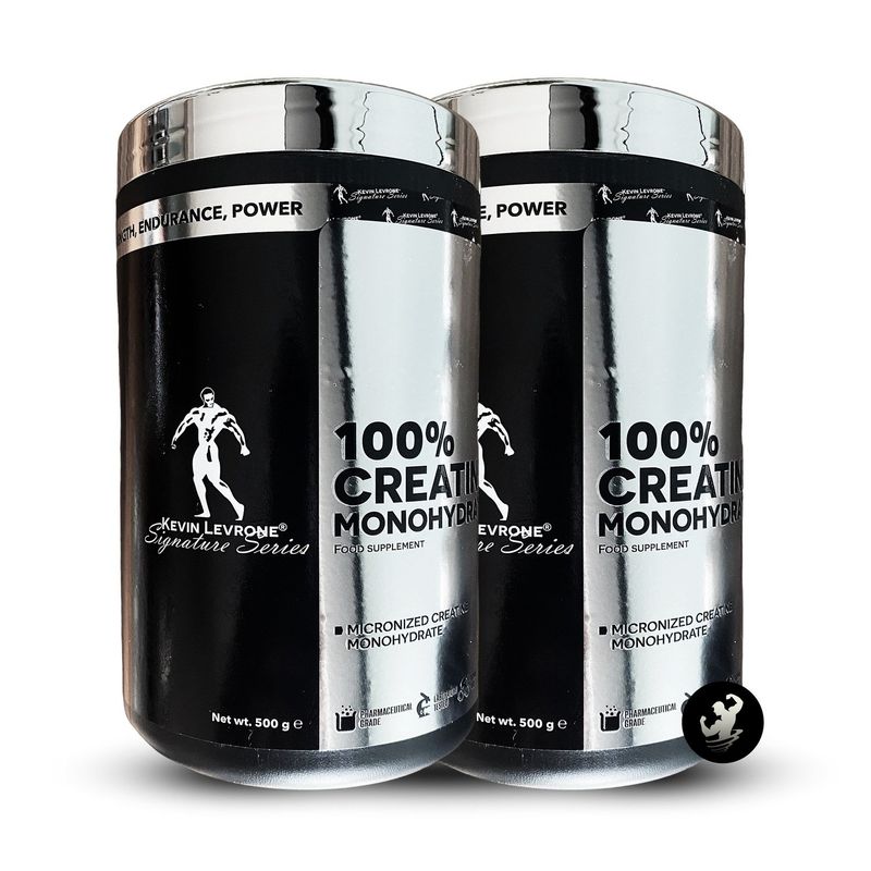 KEVIN LEVRONE - Pack x 02 Creatina Monohidratada Kevin Levrone 500 gramos