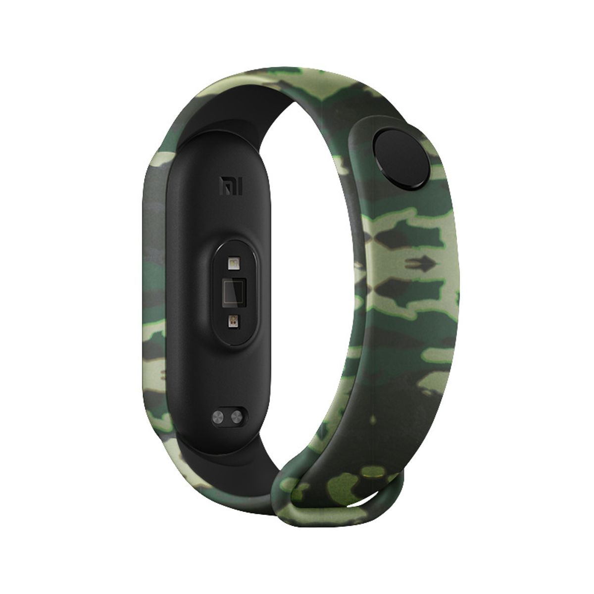 GENERICO - Correa Silicona Xiaomi Mi Band 3 / 4 camufladas, con hebilla y clasica