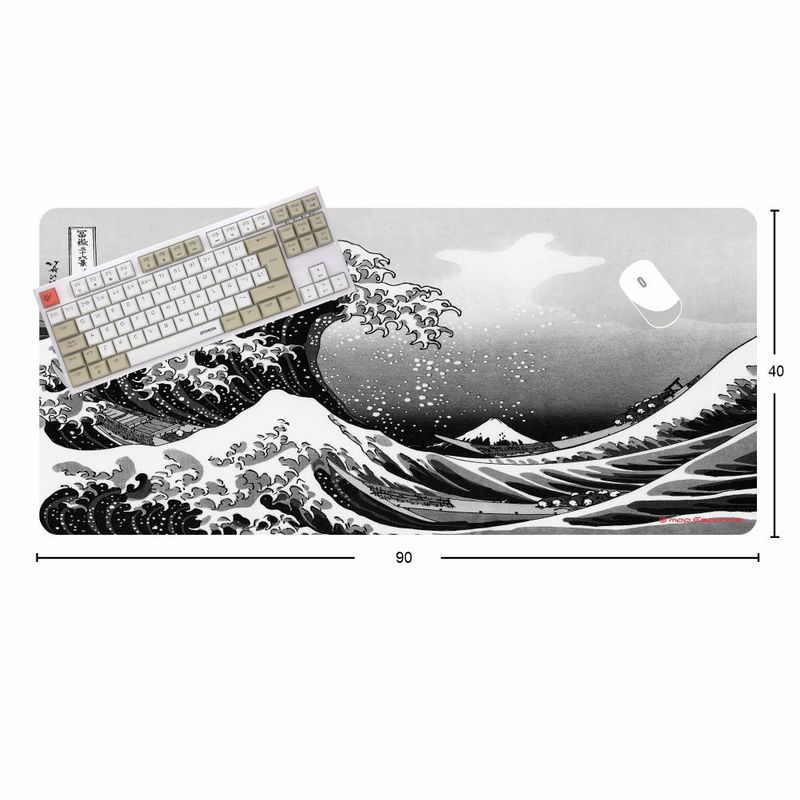 GENERICO - Mouse Pad Gamer XXL Gran Ola