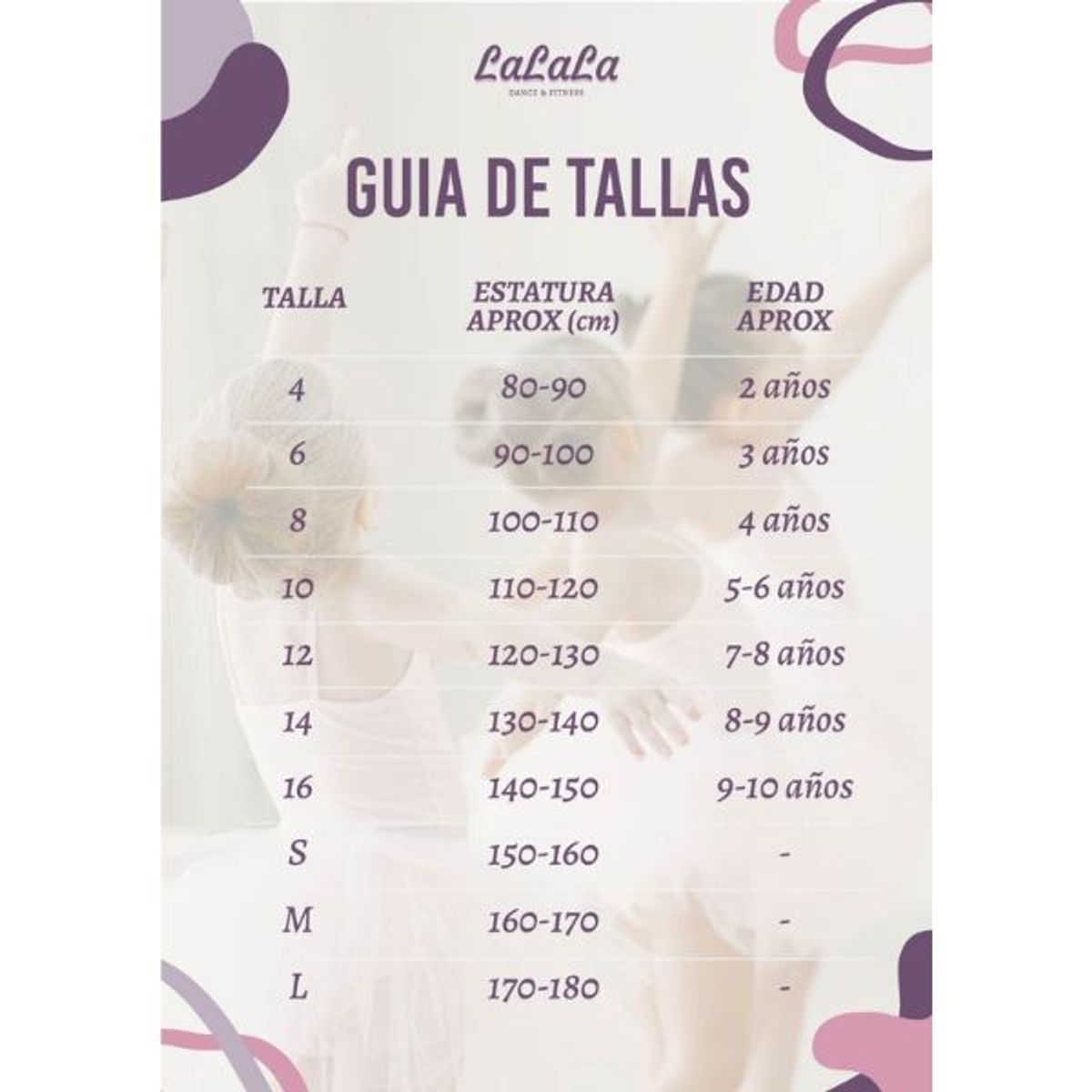 GENERICO - FALDAS ENVOLVENTES DE BALLET  PARA NIÑAS