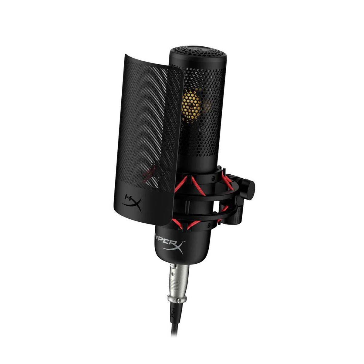 HYPERX - Microfono HyperX ProCast Condensador Conexion XLR Negro 699Z0AA