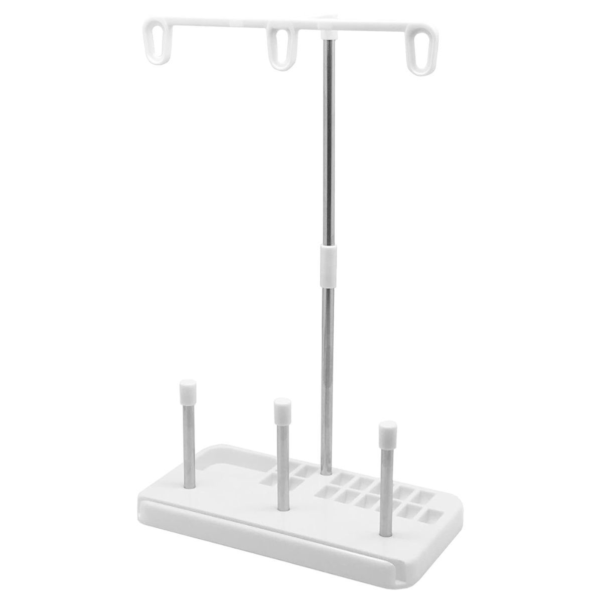 GENERICO - Soporte de Hilo 3 Carretes para Máquinas de Coser Domésticas