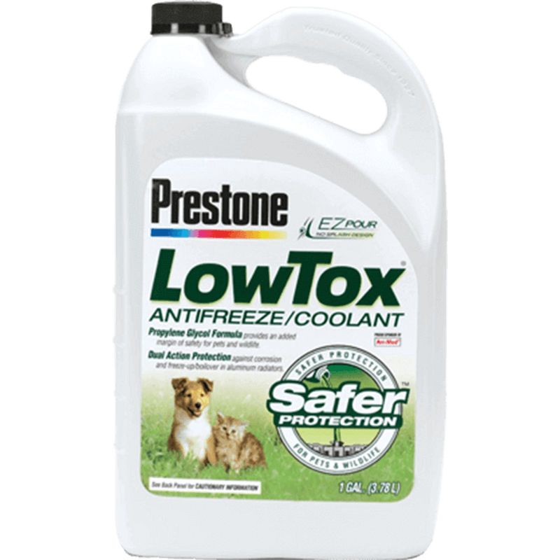 PRESTONE - Refrigerante anticongelante Low Tox al 50%  verde 1 Gln