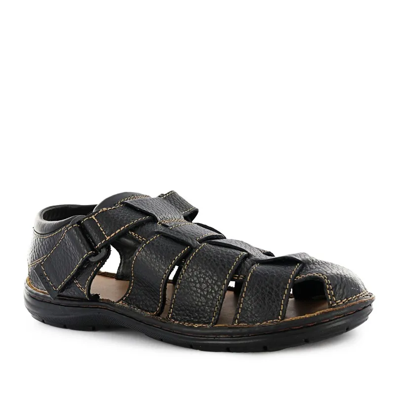 ECCO - Sandalias Hombre Negro Braulio01 Ecco cuero