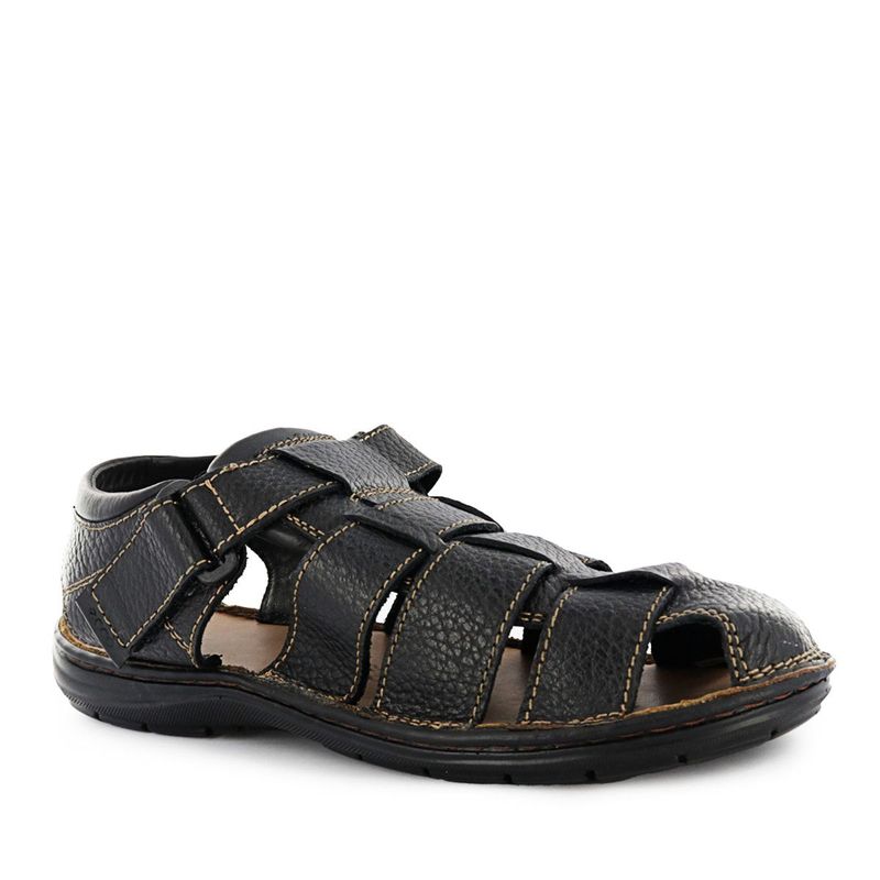 ECCO - Sandalias Hombre Negro Braulio01 Ecco cuero