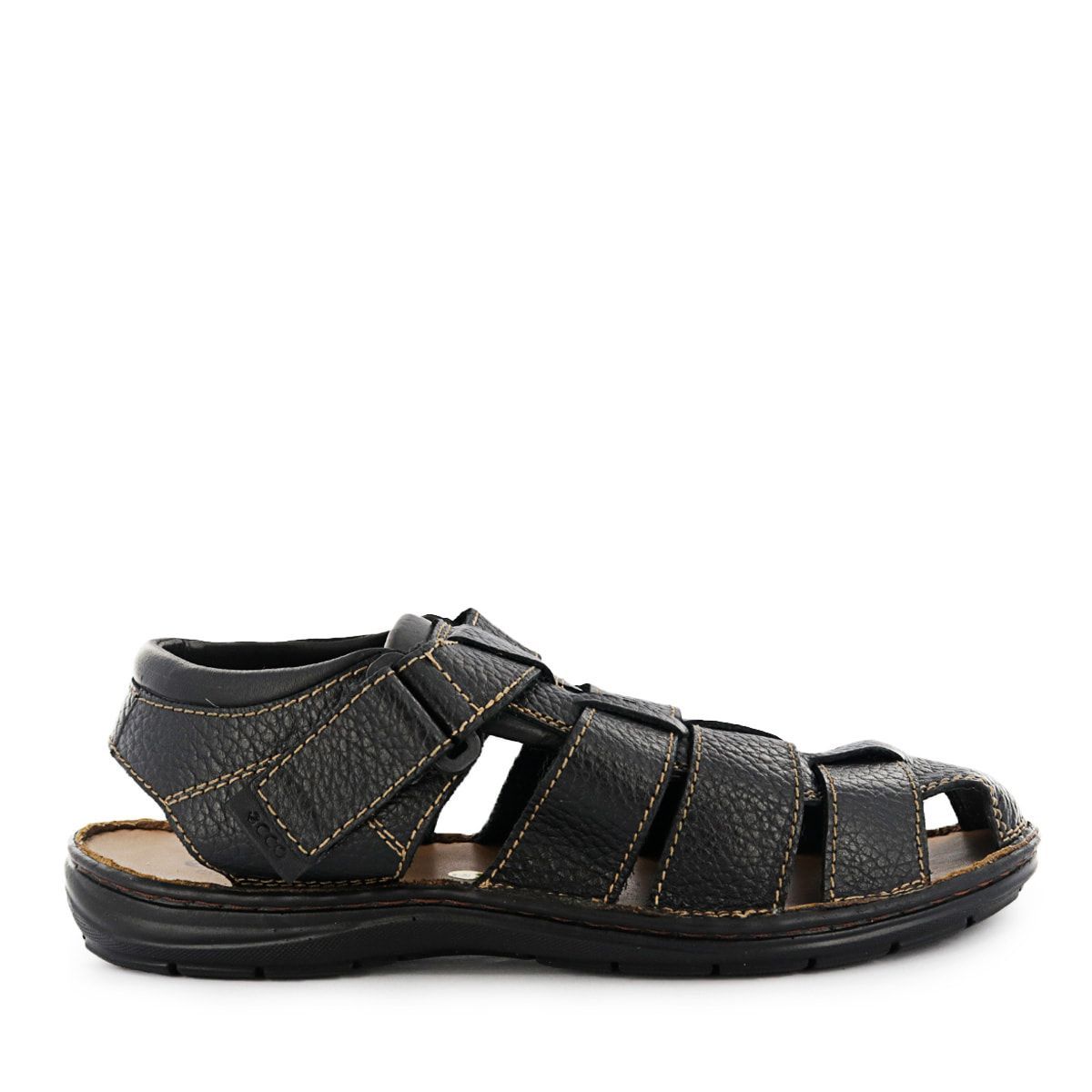 ECCO - Sandalias Hombre Negro Braulio01 Ecco cuero