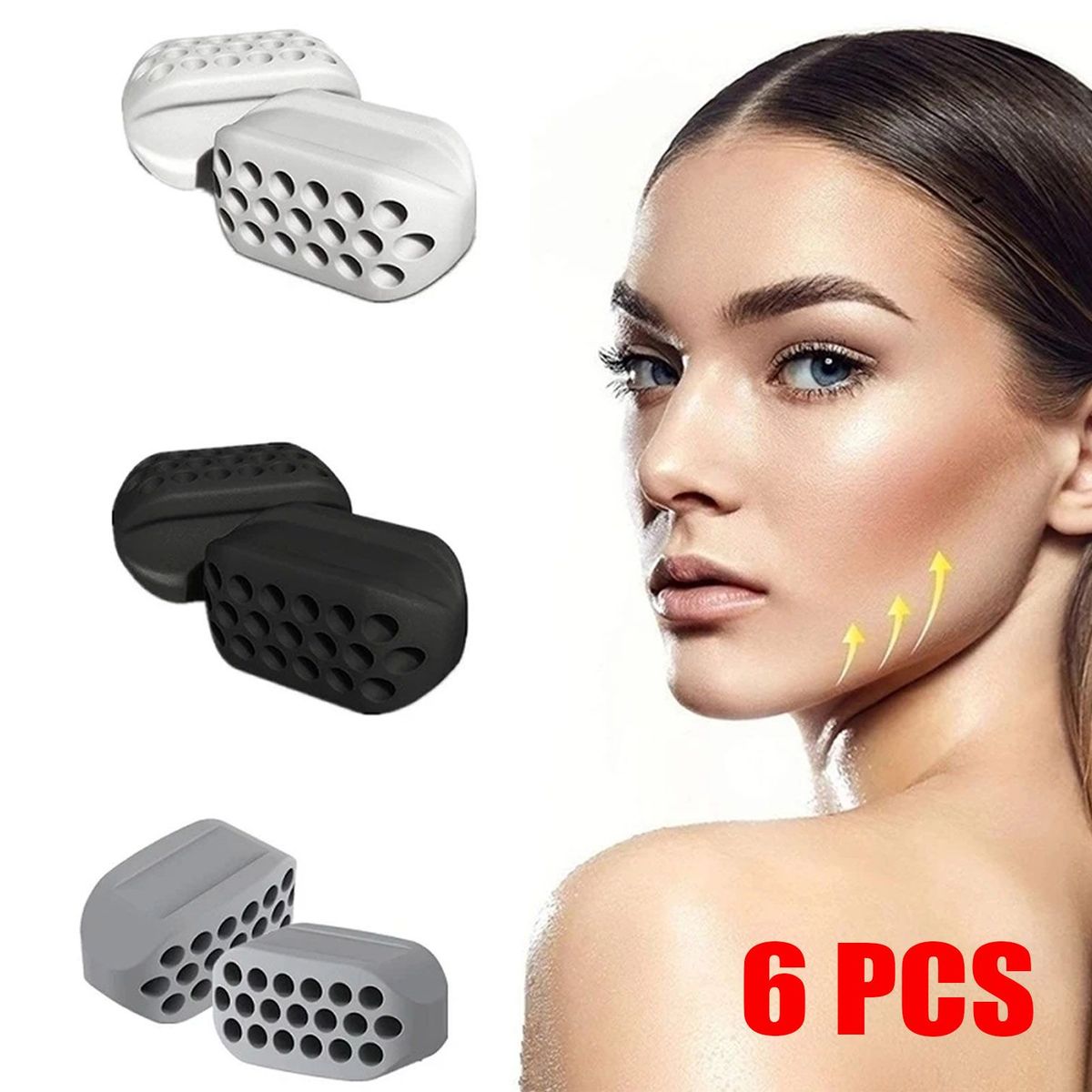 GENERICO - Ejercitador Mandibular reduce papada 6und