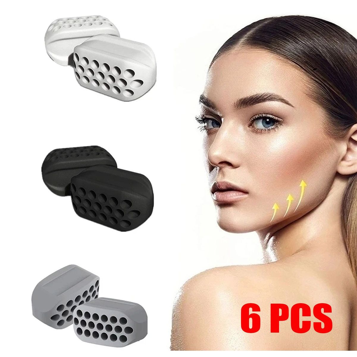 GENERICO - Ejercitador Mandibular reduce papada 6und