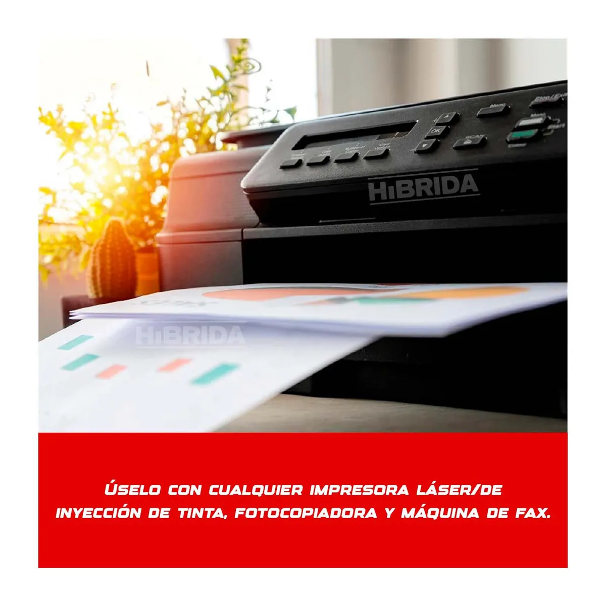 GENERICO - PAPEL BOND 500 HOJAS 75GR OFICINA IMPRESIÓN - HOJAS-COPY-A