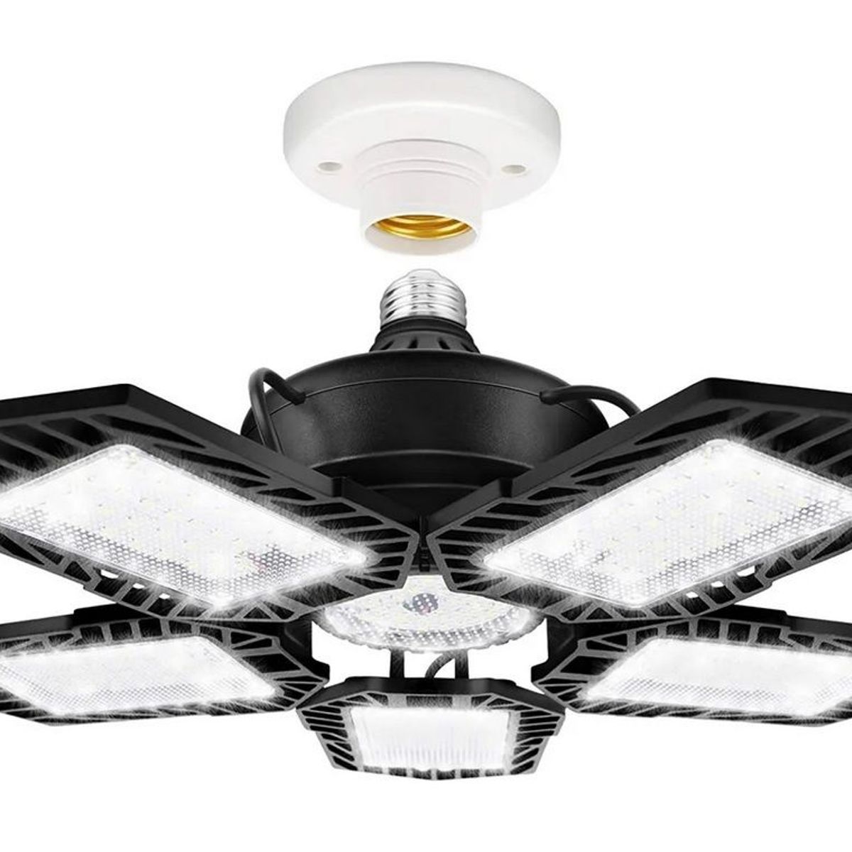 SEISA - Foco Led - Articulado 5 Hojas Ajustables - 100w Bajo Consumo