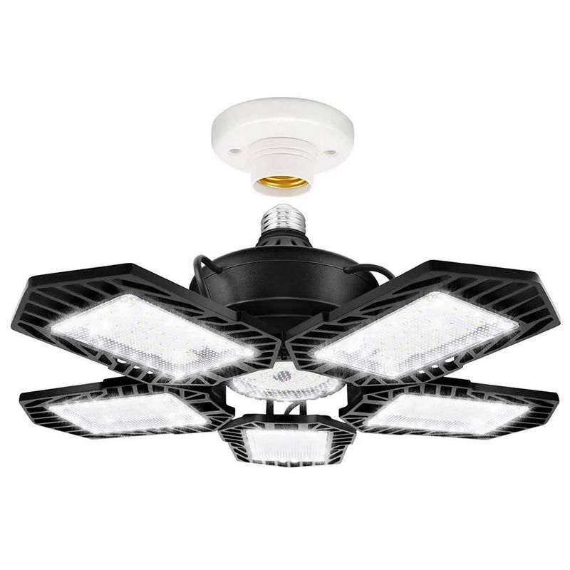 SEISA - Foco Led - Articulado 5 Hojas Ajustables - 100w Bajo Consumo