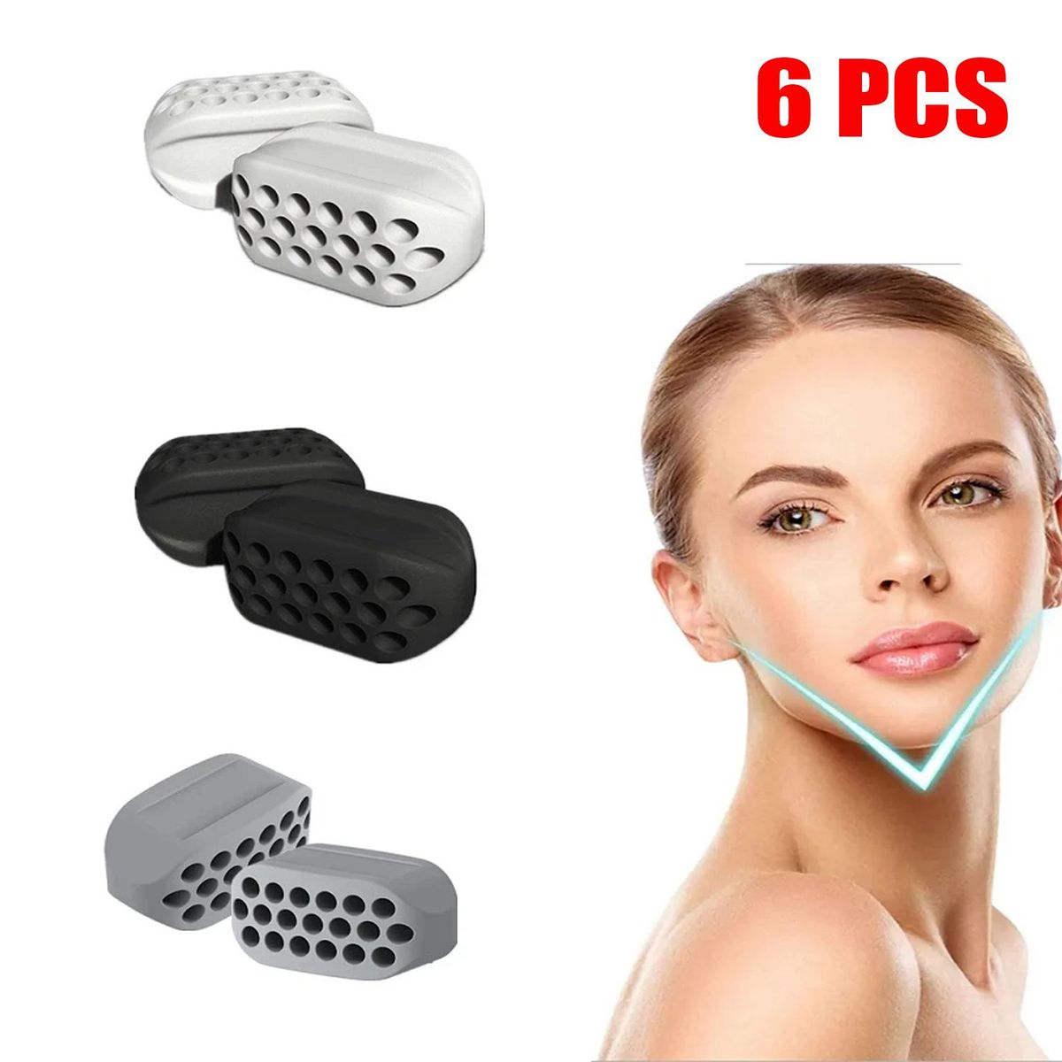 GENERICO - Ejercitador Mandibular, Define linea mandibular 3 PARES