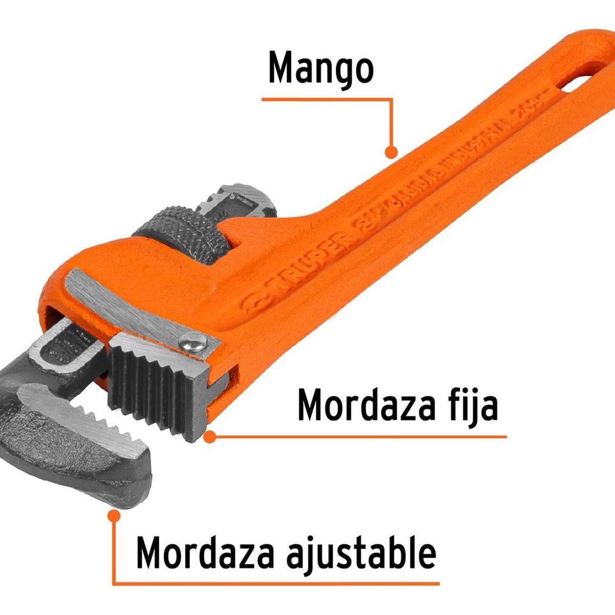TRUPER - Llave Stilson 8" Truper 15835