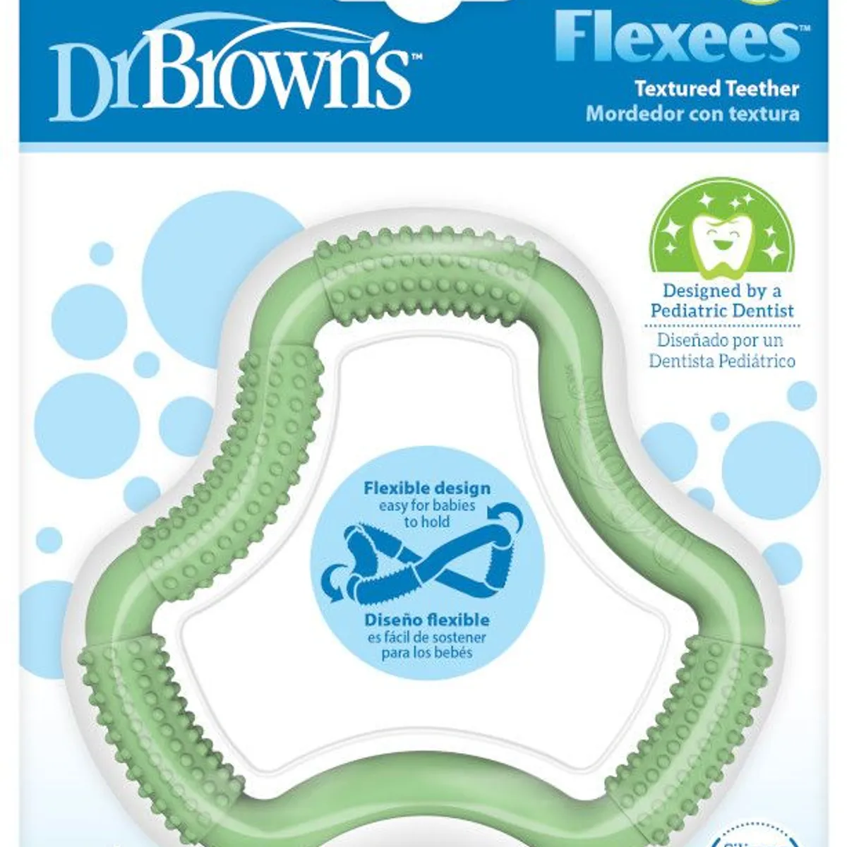 DR BROWNS - Mordedor Ergonómico Verde