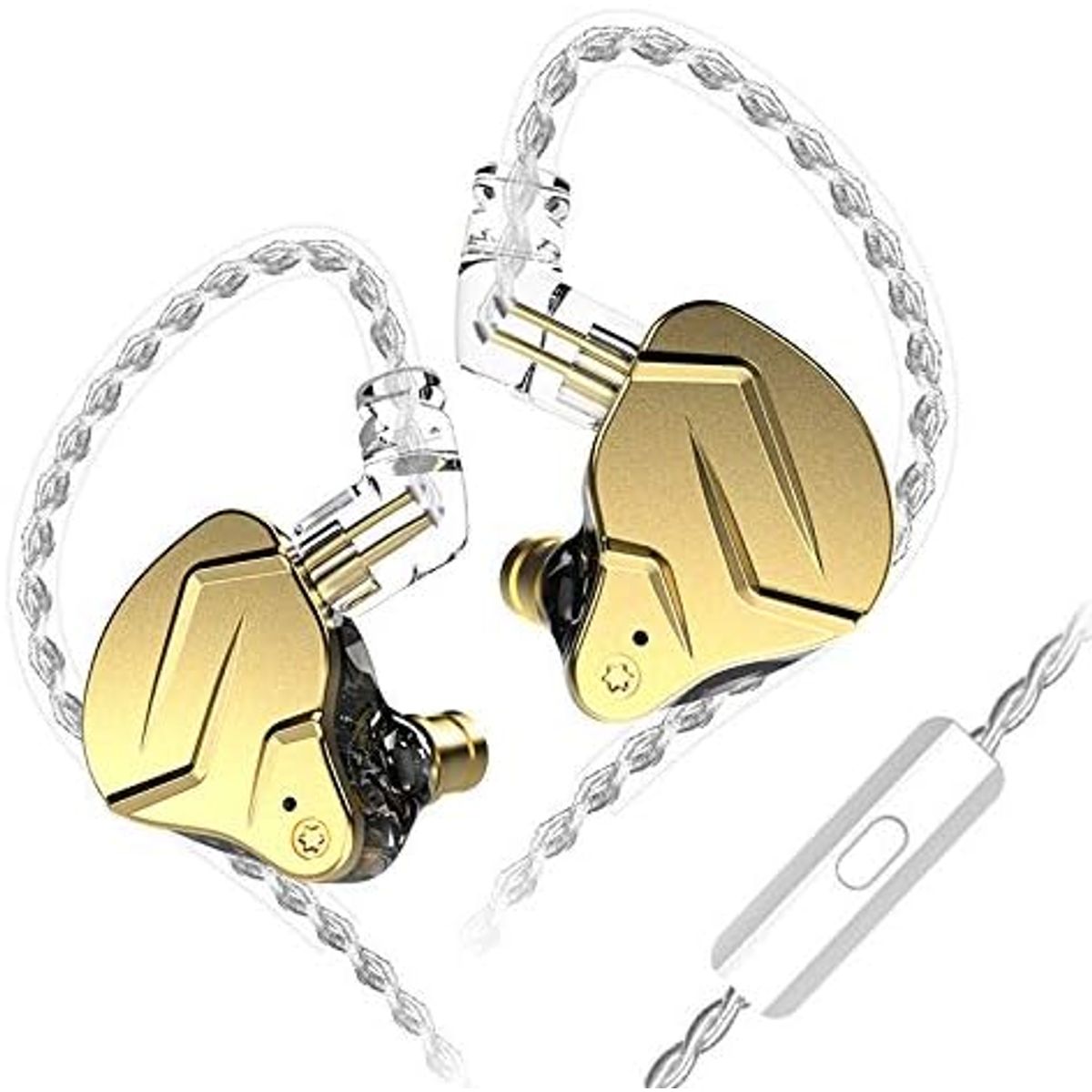 KZ - Auriculares Kz Zsn Pro X Dual Magnetic HiFi con Mic - Gold