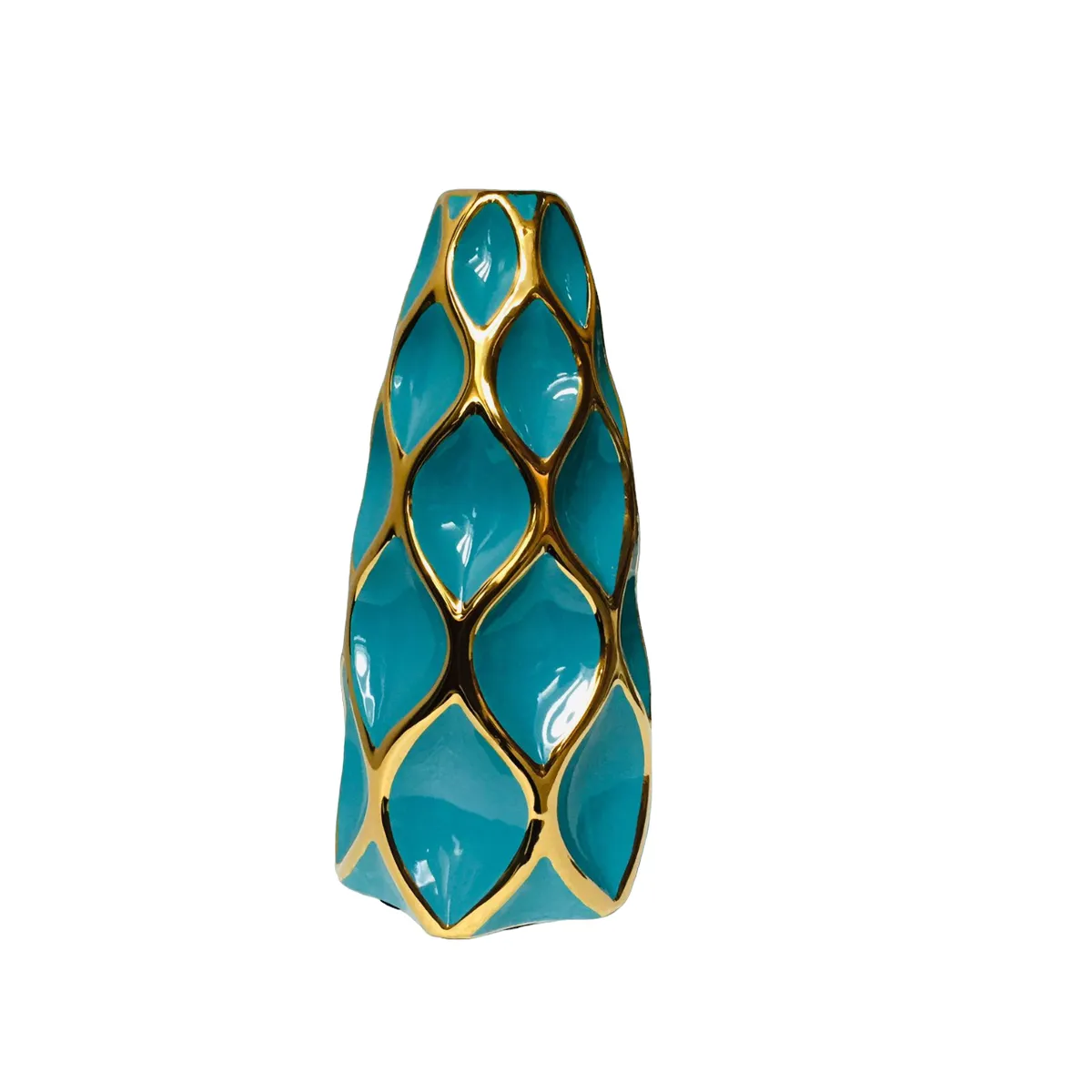 CONCEPT - Florero Azul Turquesa