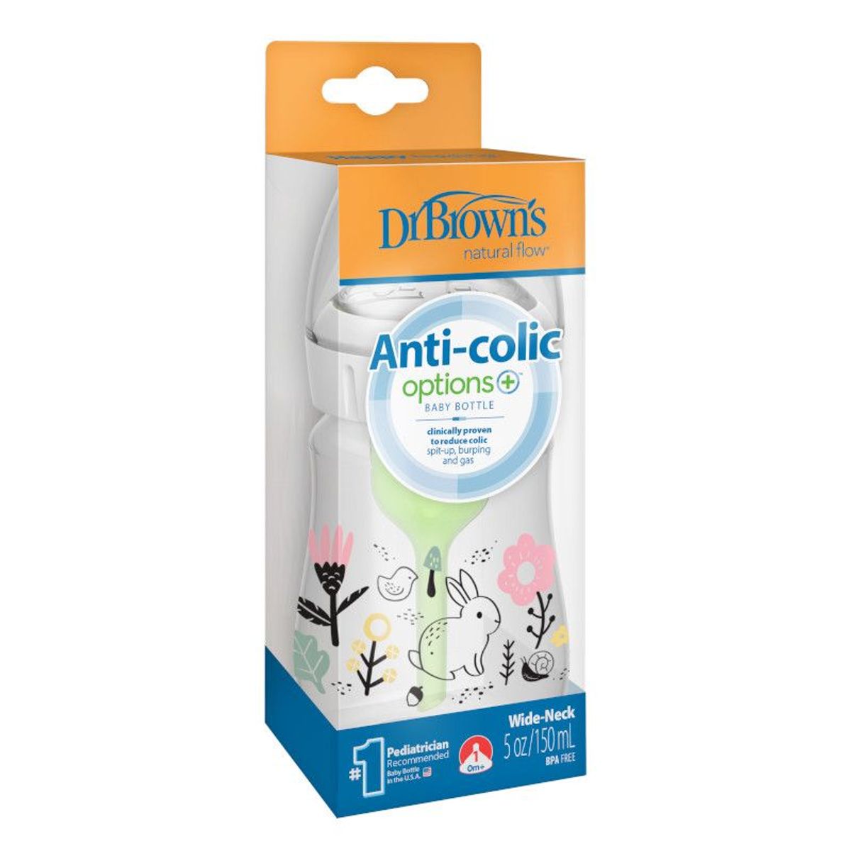 DR BROWNS - Biberón Edición Especial 5 oz Bosque