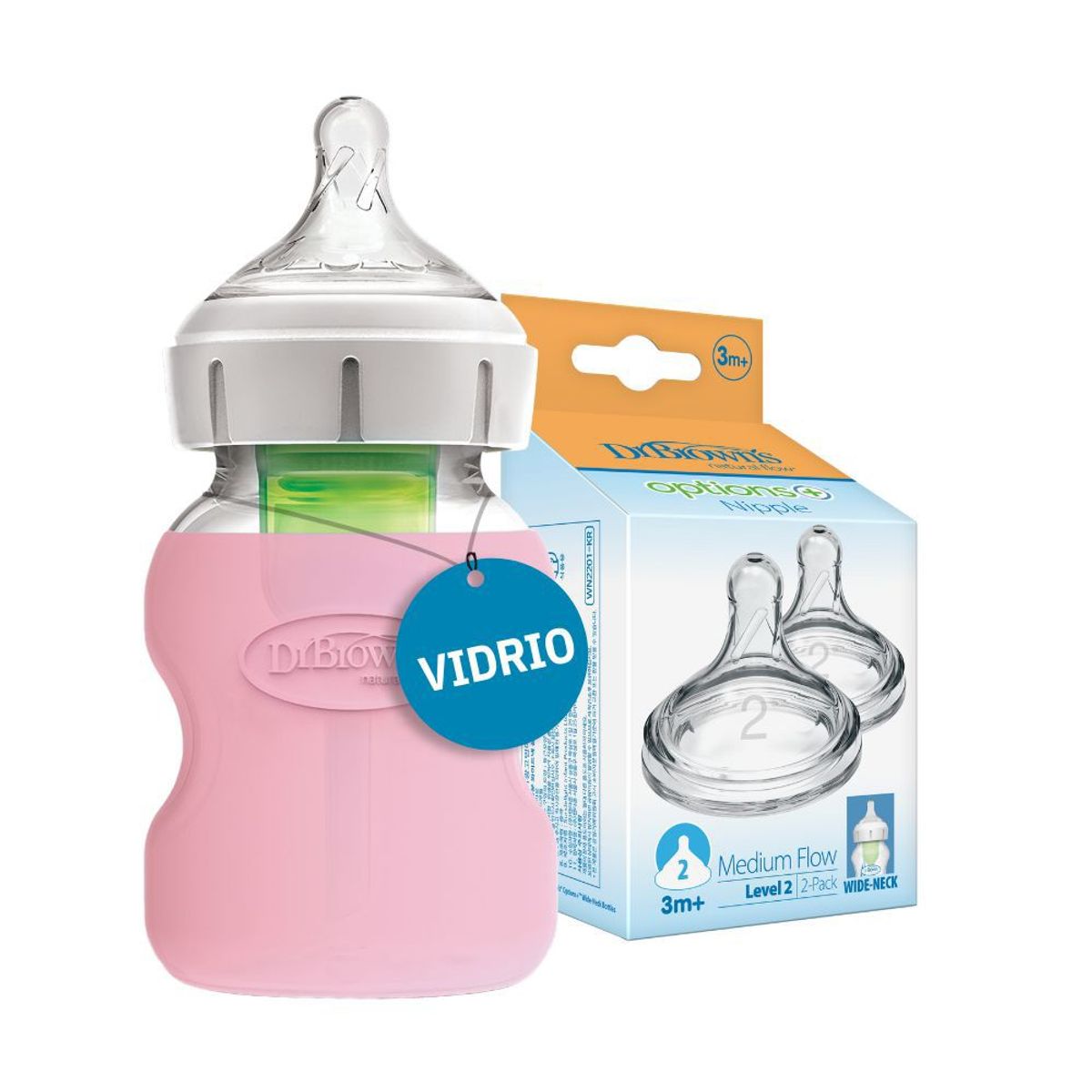 DR BROWNS - Pack Mi Primer Biberón Niña