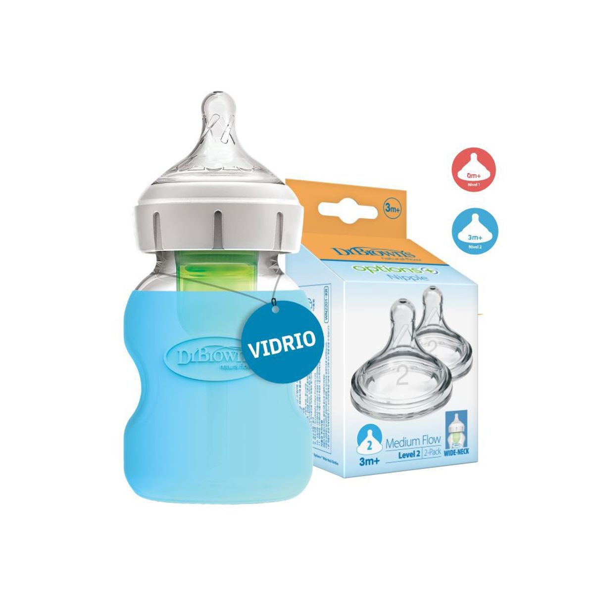 DR BROWNS - Pack Mi Primer Biberón Niño