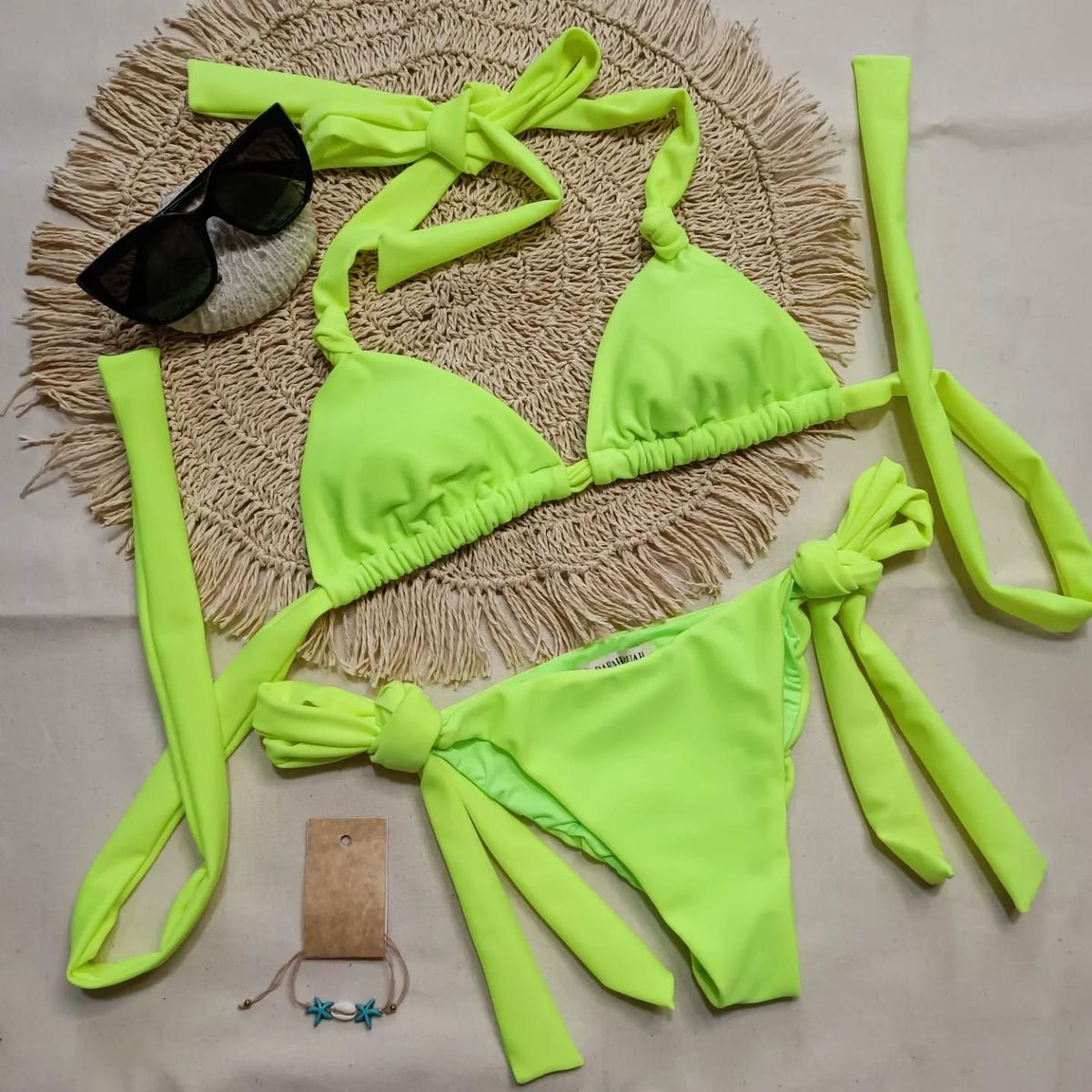 GENERICO - Conjunto Bikini Bora Neón