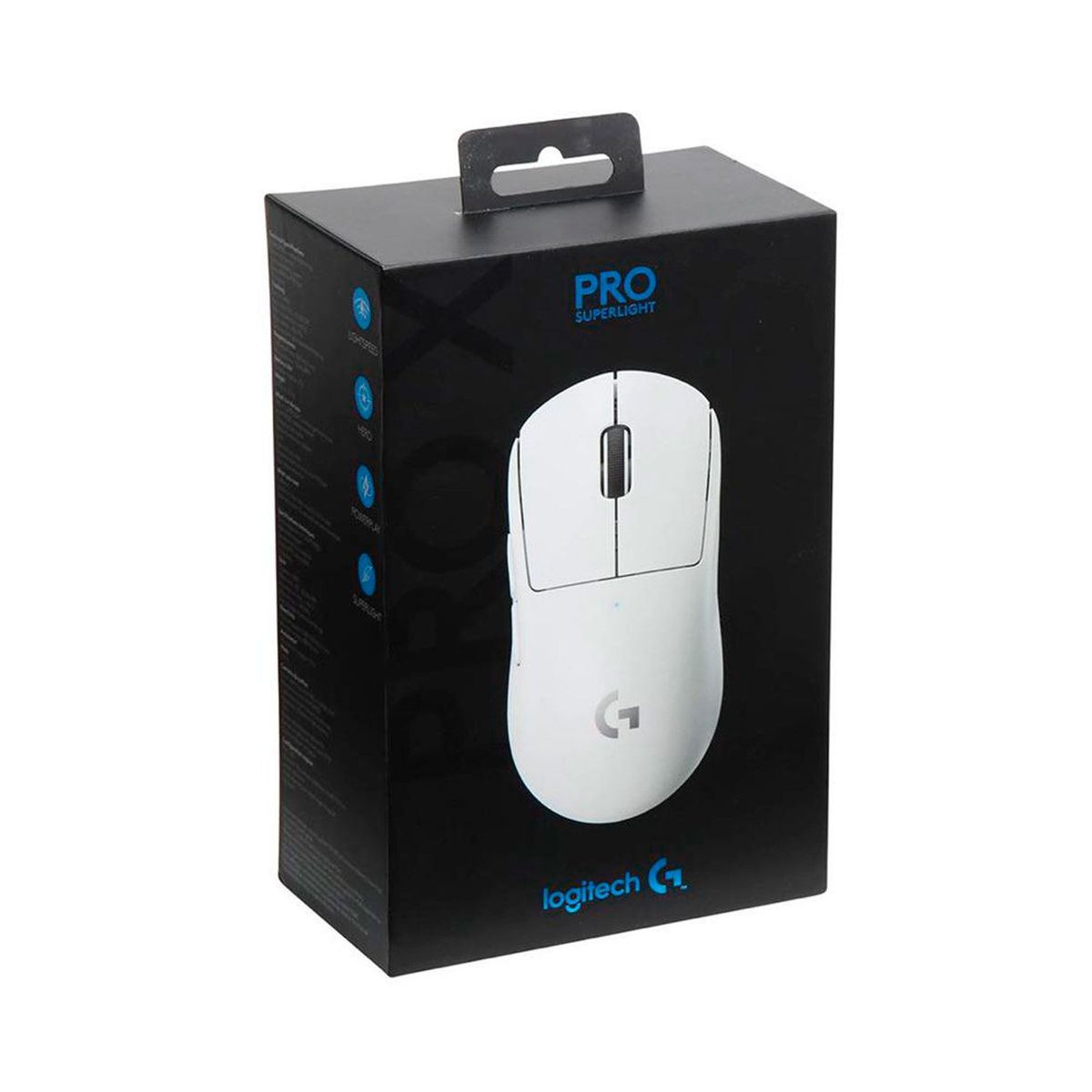 LOGITECH - Mouse Gamer Logitech G Pro X Superlight Wirelees Hero 25K White
