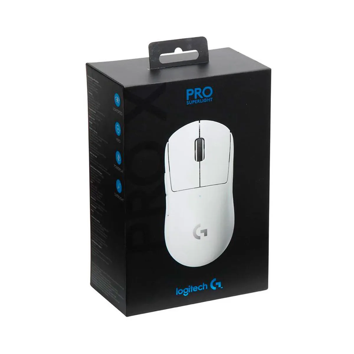 LOGITECH - Mouse Gamer Logitech G Pro X Superlight Wirelees Hero 25K White