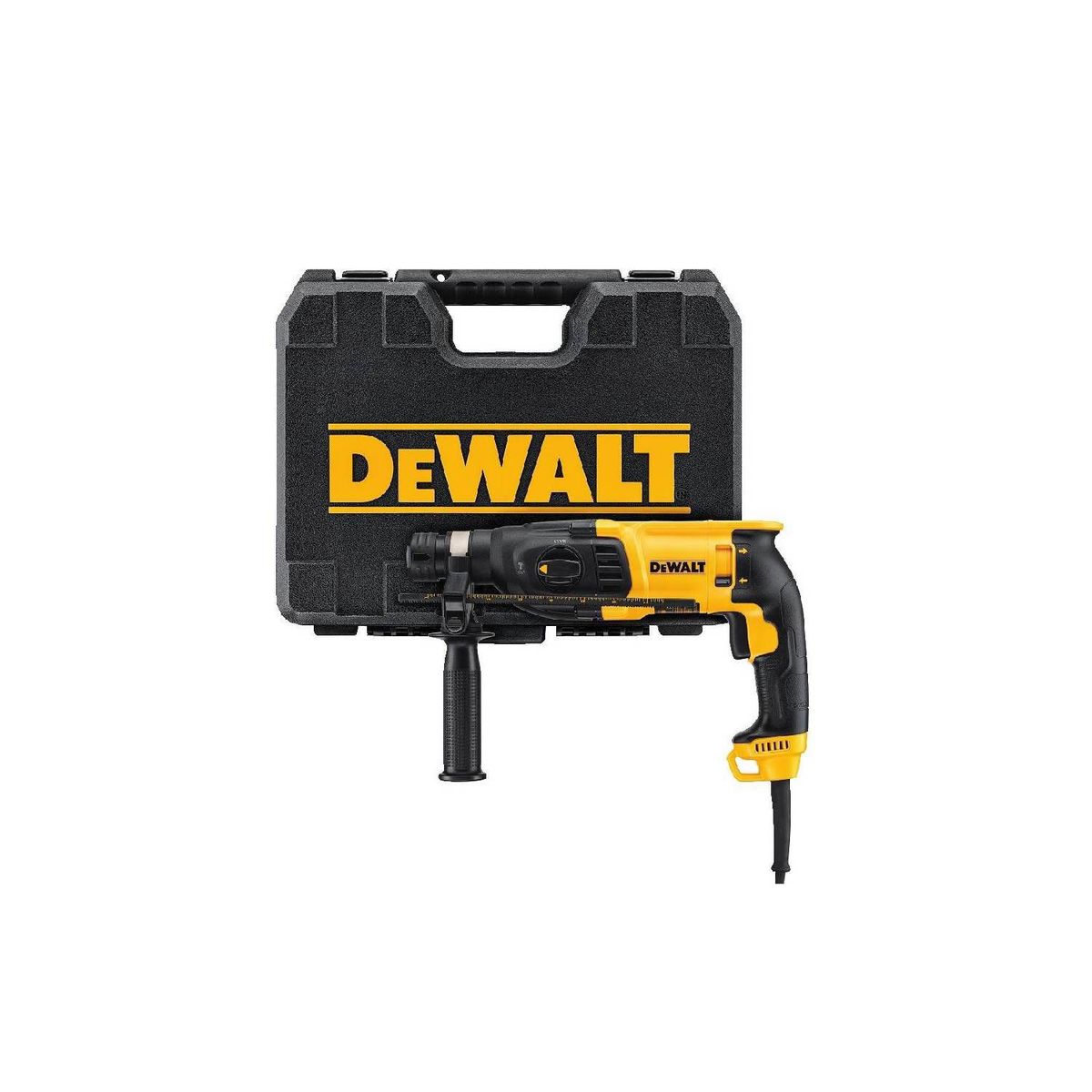 DEWALT - Rotomartillo Plus Dewalt 800w D25133K 2.6 J 3 Funciones + Maleta