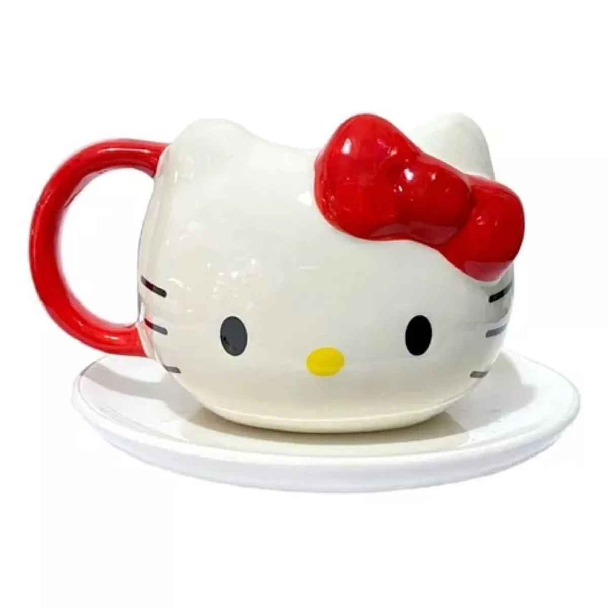 SANRIO - TAZA HELLO KITTY DE CERAMICA 420ml 2 PIEZAS
