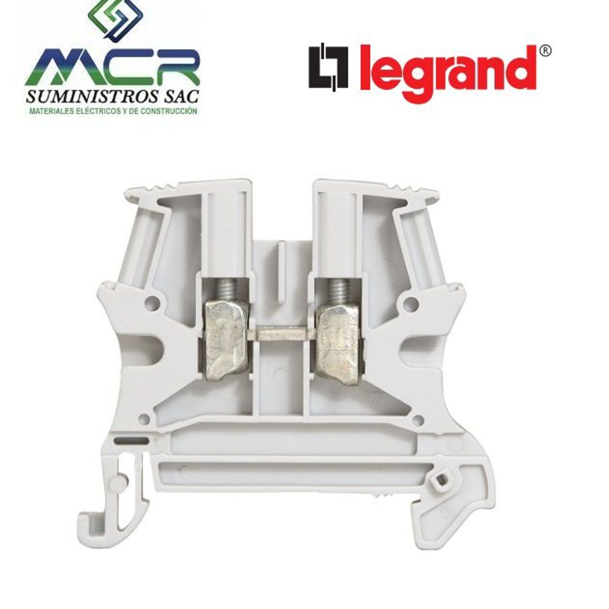 LEGRAND - BORNERA PARA RIEL DIN DE 2.5MM UNIVERSAL LEGRAND 10 UND