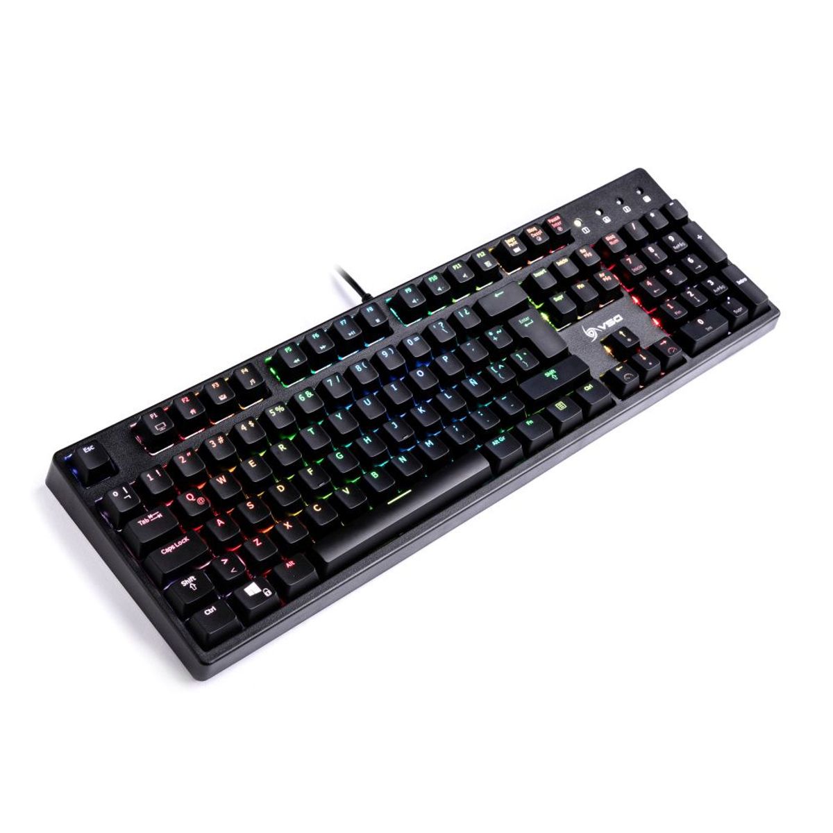 VSG - Teclado Gamer Vsg Alnilam Negro Switch Kailh Rojo Rgb Español