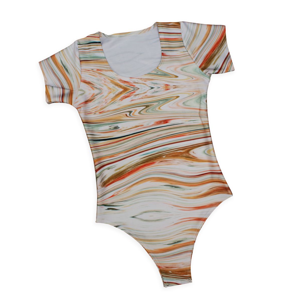 GENERICO - Body Mujer Suplex Sublimado Manga Corta