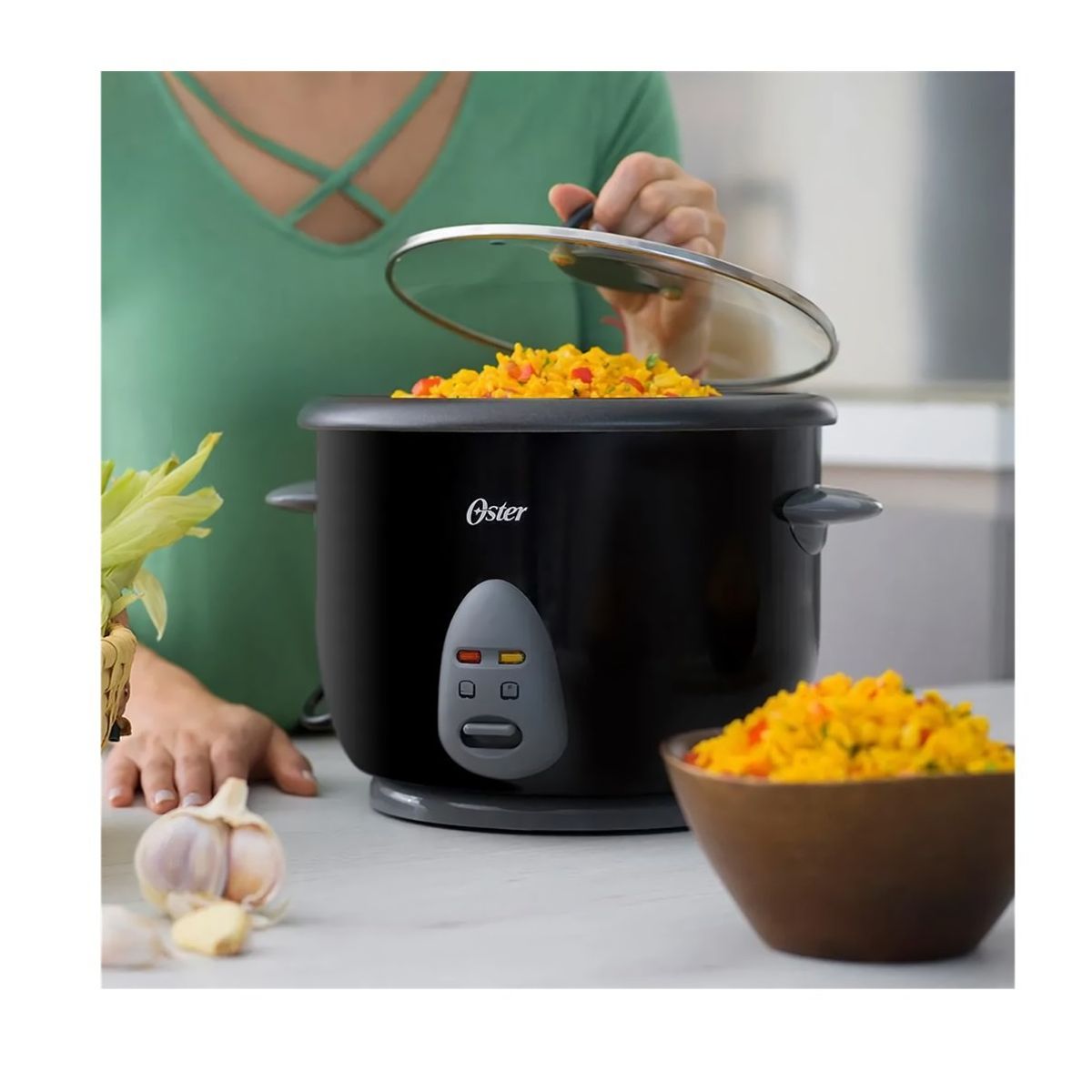 OSTER - Olla Arrocera Oster 1.8L Antiadherente Blanco CKSTRC 1700B 053