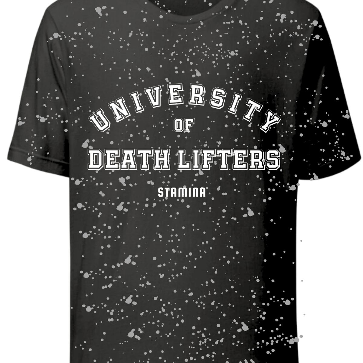 GENERICO - POLO OVERSIZE ACID WASH UNIVERSITY - POLO PARA EL GYM MUJER