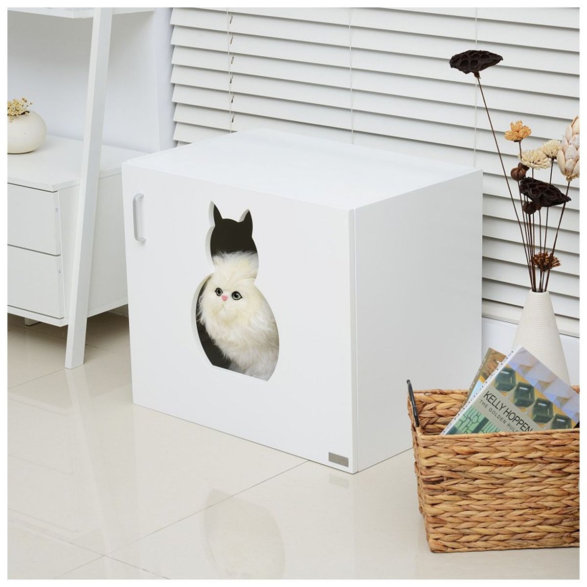 VENTITAS HOME - Casa para Mascota Chloe Ventitas Home Blanco