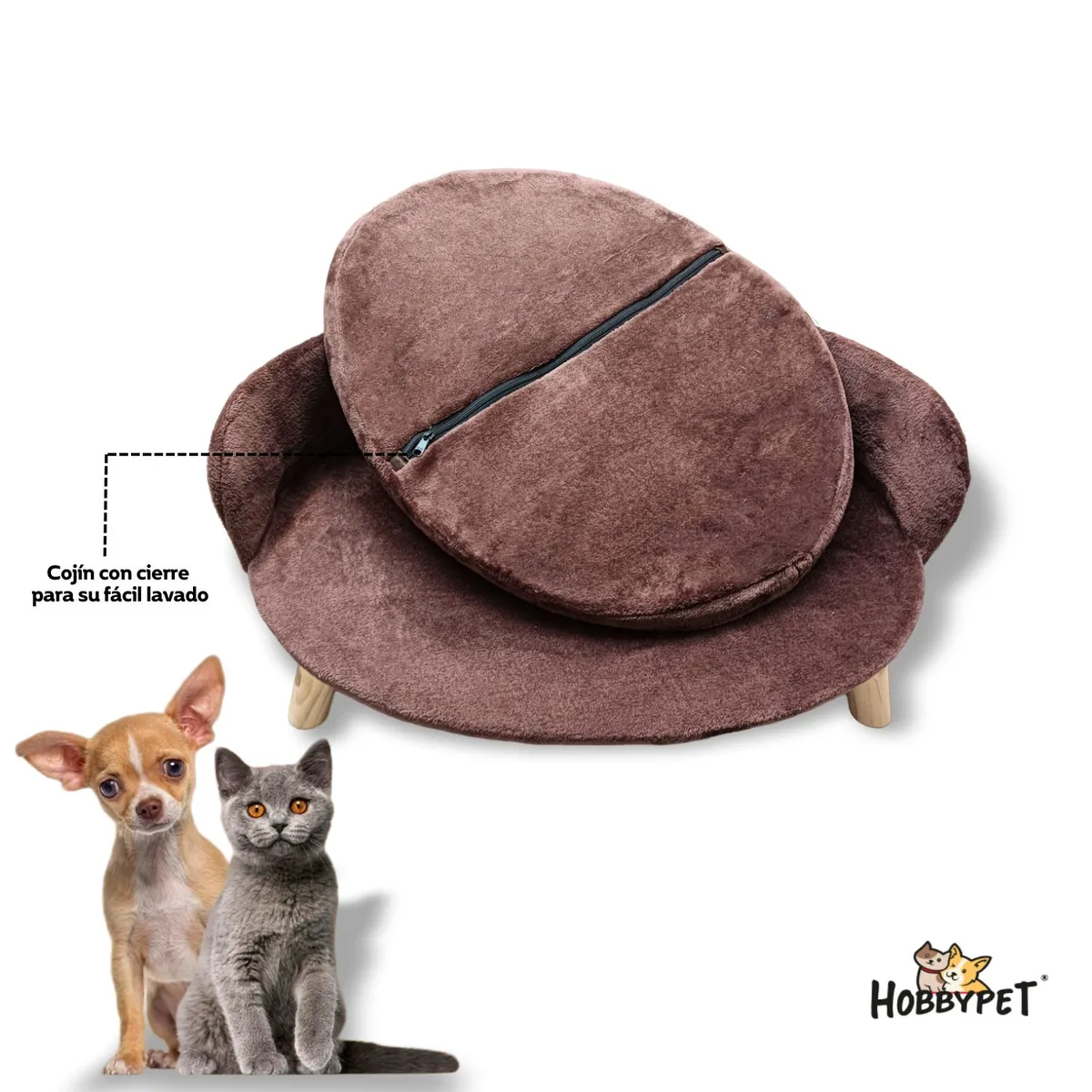 GENERICO - Sofá cama para mascotas Talla M