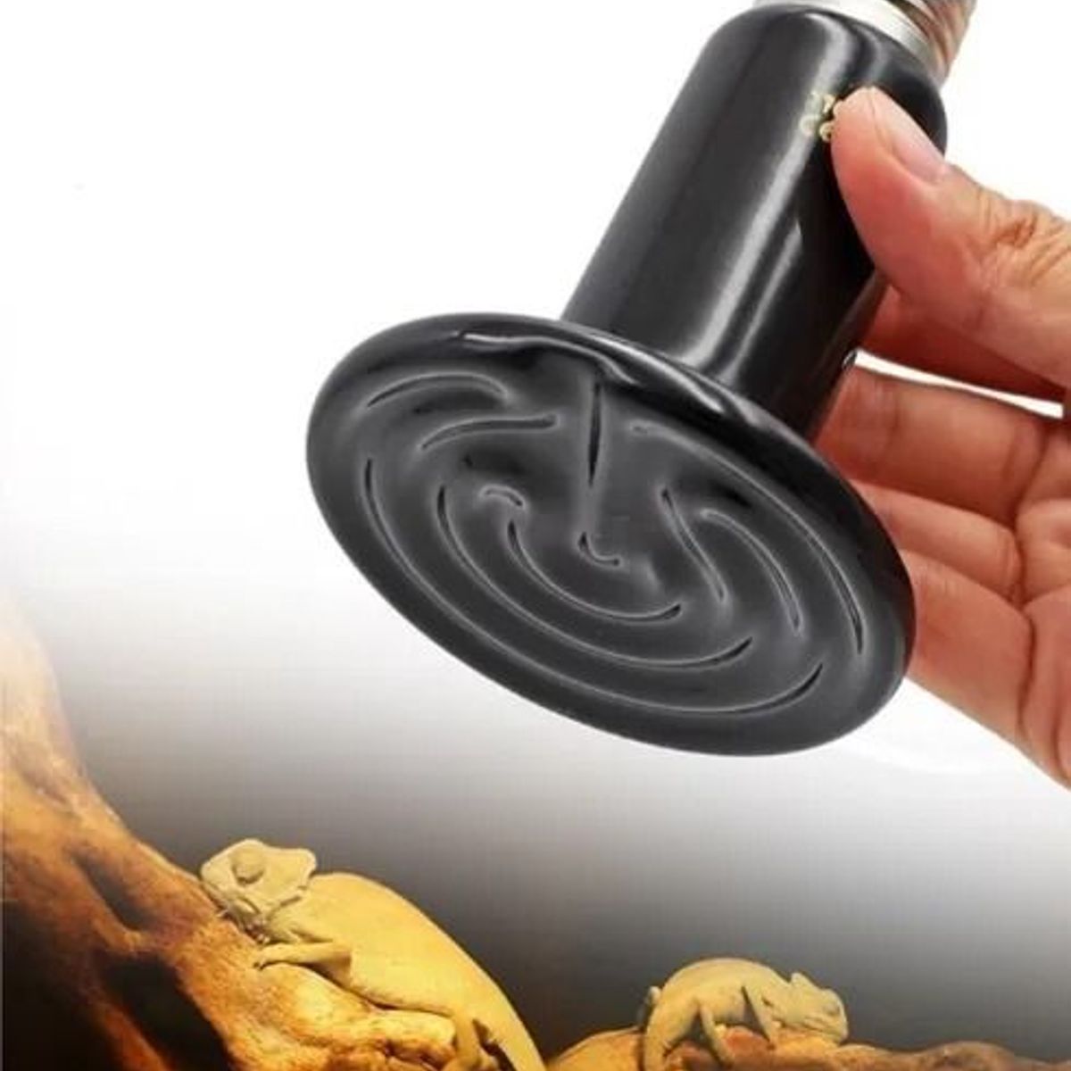 GENERICO - Foco Cerámica Calentador Incubadoras Reptiles 100w